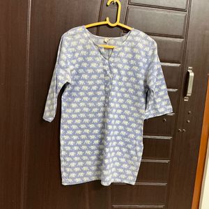 elephant print kurti