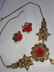 red+golden set
