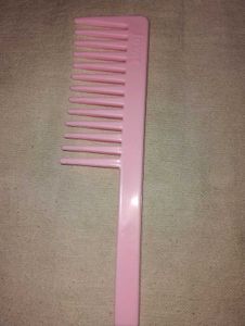 Pink Wide Tooth Comb
