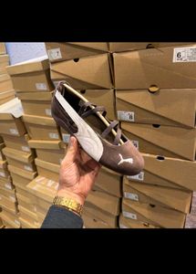 Puma Women's Silver Ballet Flats