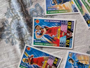 Cricket attax silver, rookie, and emerging cards