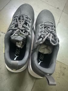Puma Grey&amp;Neon Shoes