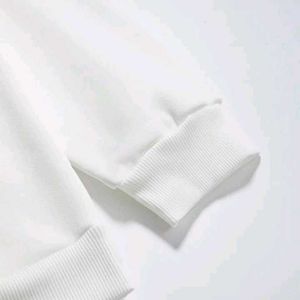 Savana white graphic hoodie