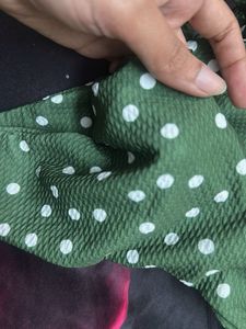 Green Polka Dot Bikini set