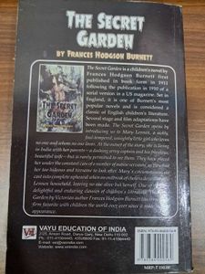 The Secret Garden By Frances Hodgson Burnett