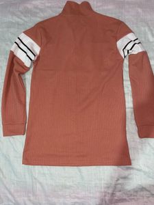 Men's Striped Collared Polo Shirt