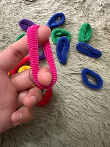 Colorful Hair Ties Set