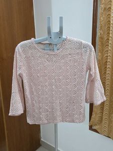 Chic Lace Bell Sleeve Top