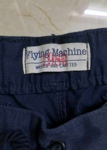 Flying Machine Men's Navy Jogger Pants