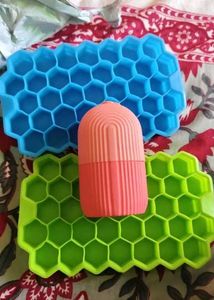 Reusable Ice Cube Trays and facial roller