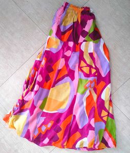 Like New Multi Colour Palazzo Without Tag