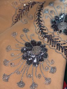Elegant Peach Embroidered Saree