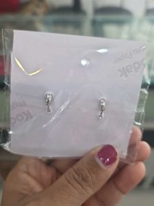 92.5 sterling silver Hoop Earrings