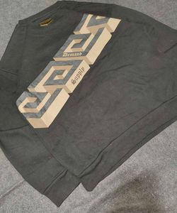 🦅 SUPPLY &amp; DEMAND MEDUSA VELVET-PANEL SWEATSHIRT