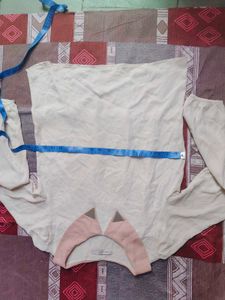 Cream Peter Pan Collar Top