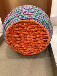 Jute Round Bowl Box (24Rasgulla Can Be Put)