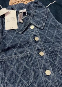 Denim Vest coat