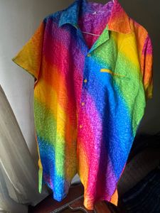 pinterest rainbow button up shirt