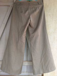 Women's Striped Wide-Leg Trousers