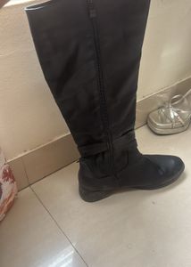 Classic Black Knee-High Boots