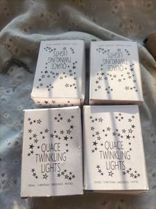 Quace Twinkling Lights (4) pack of 4