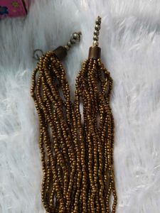 Bohemian Beaded Pendant Necklace