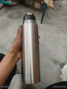 Vinod Stainless Steel Flask with Bag