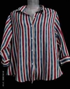 Striped Button-Up shirt