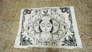Bohemian Sun &amp; Moon Tapestry