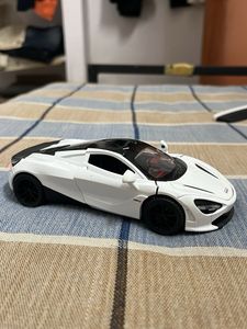 White McLaren Toy Car