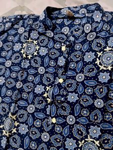 Stylish Printed Cotton Kurta