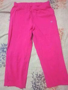 Vibrant Pink Cropped Pants