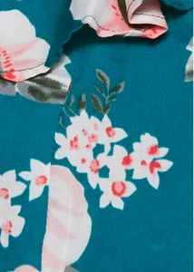 🩵💙OG Harpa Floral Ruffle Teal Maxi Dress🩵💙