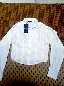 Branded corset top