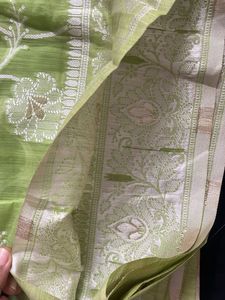 ❗️(NEW) ❗️ Green Floral Saree