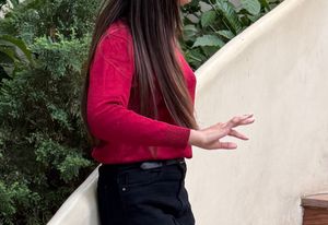 Marroon Full sleeves top