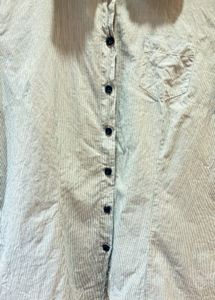 Striped Short Sleeve Button-Up Shirt