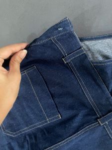 Denim Pinafore Dress