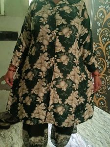 Elegant Floral Kurta Set✨🌺