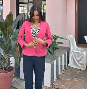 Chic Pink Blazer