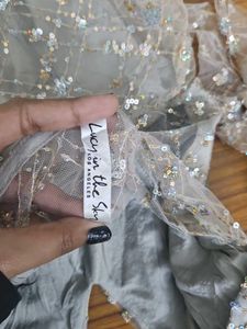 Vintage Y2K Sparkly Silver Sequin Dress