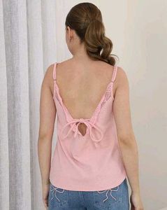 XS size  Tie-Back spaghetti Tank Top
