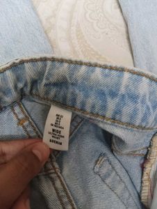 Light Wash Wide Leg Jeans