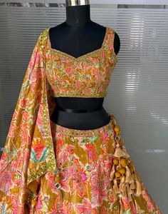 Designer Floral Print Lehenga Choli