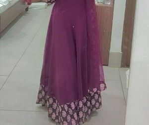 Beautiful Purple Kurta Set