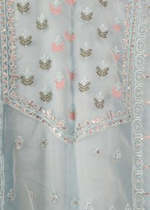 Elegant Pakistani Embroidered Suit Set