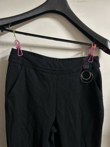 Chic Black Flare Pants