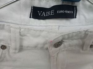 Cargo White Jeans