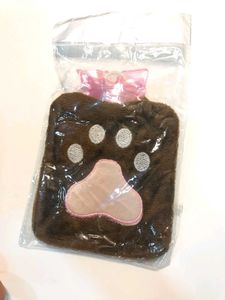 Cute Paw Print Hot Water Bottle