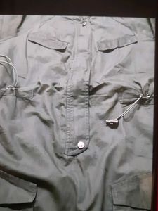Olive Green Utility Dress